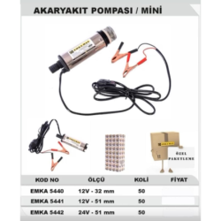 EMKA MAZOT POMPASI 12V 32MM...