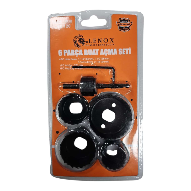 6 PARÇA BUAT AÇMA SETİ LNX120-5546
