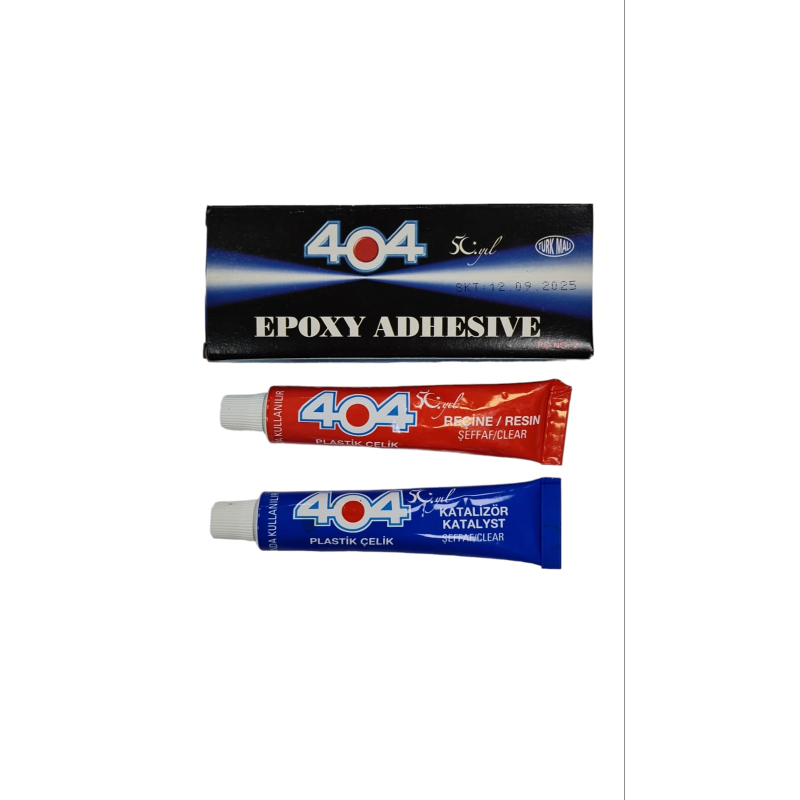 404 PLASTİK ÇELİK YAPIŞTIRICI NO:1*12